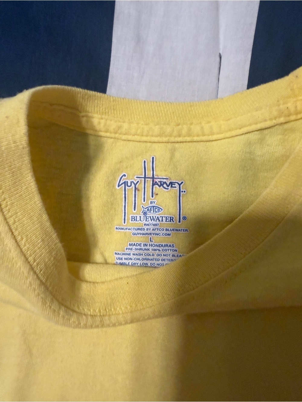 Guy Harvey Yellow Short Sleeve Kids Tee